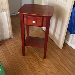 Side Table With Drawer 
