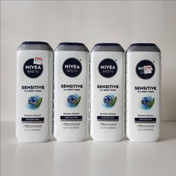 4 Nivea Men Body Wash Sensitive
