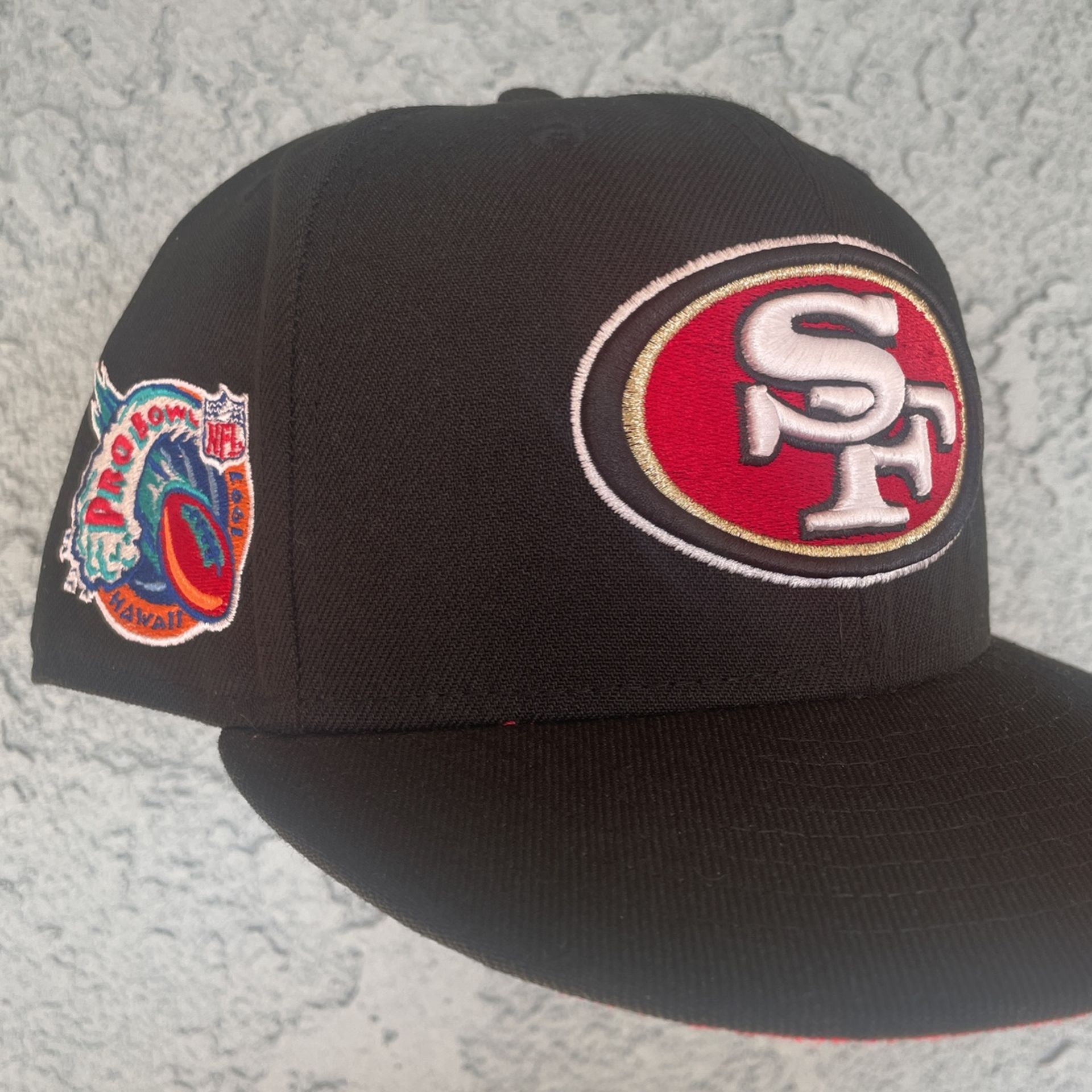 49ers Fitted Hat 7 3/8 Lids New Era Not Hat Club