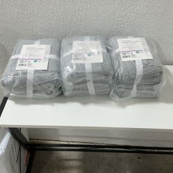 StyleWell HygroCotton Stone Gray 18-Piece Bath Towel Set