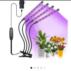 Grow Lights for Indoor Plants Full Spectrum, 80 LEDs Plant Lights for - $10