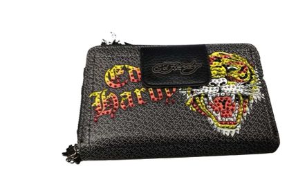 Ed Hardy Ehw521-42-003 Black Purse / Handbag