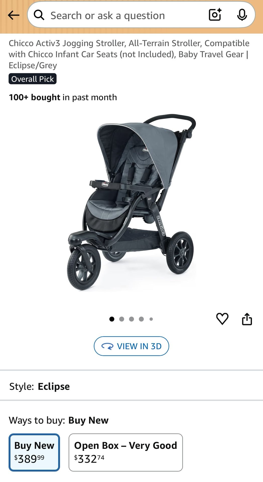 Chicco Stroller