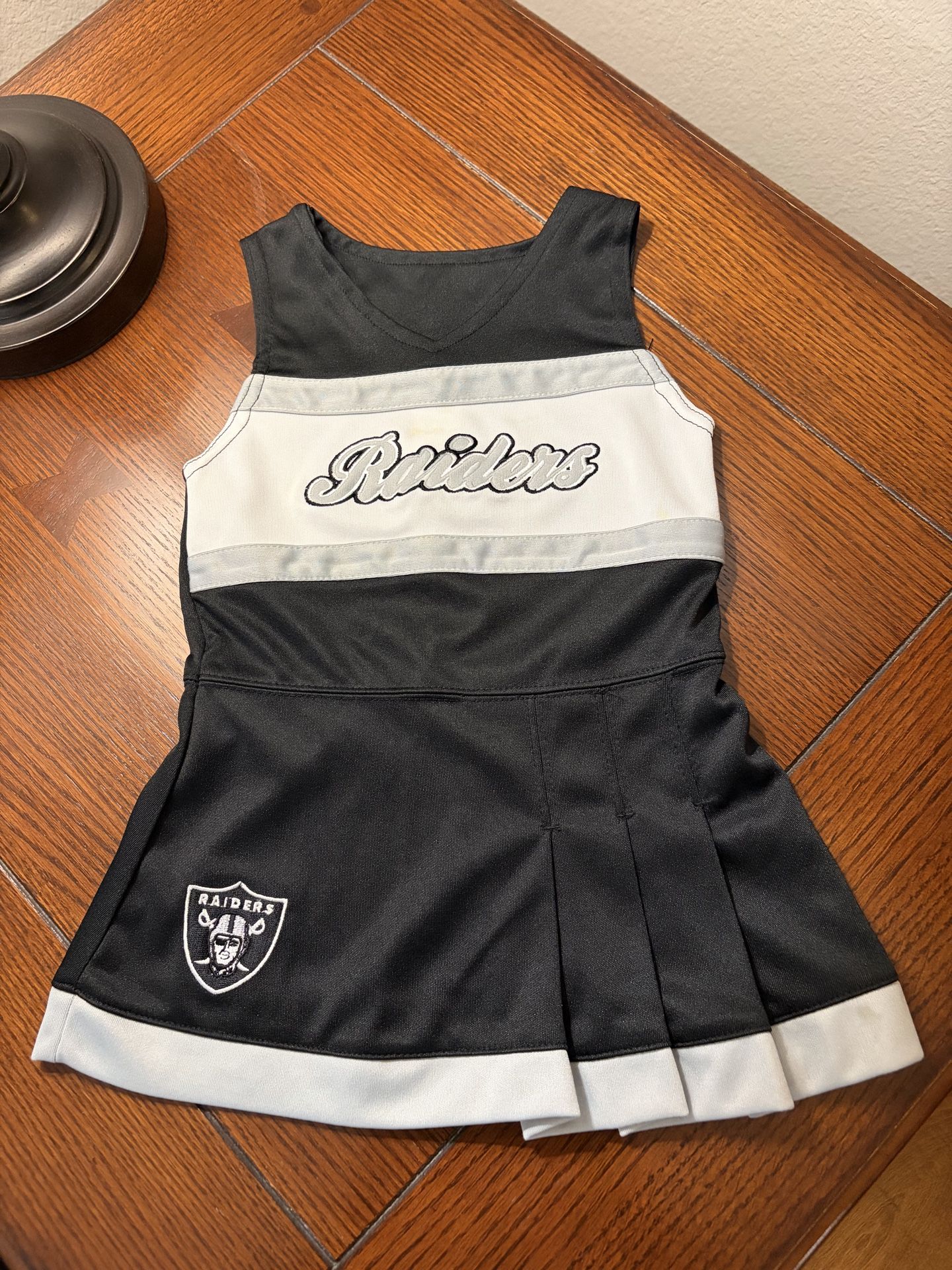 Raiders 2 piece long sleeve & skirt set, 12 months
