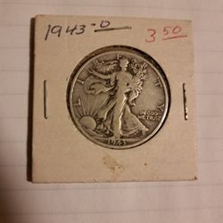 1943-D Walking Liberty Half Dollar