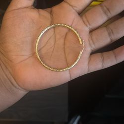 golden hoops