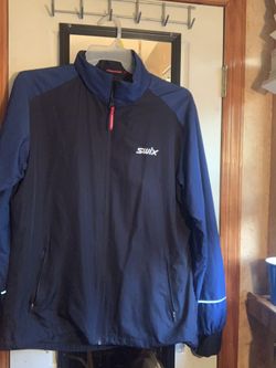 Swix Wind Breaker Jacket Size Lg 