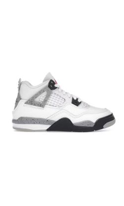 AIR JORDAN 4 WHITE CEMENT SIZE 12C PRESCHOOL