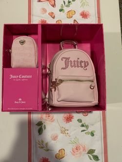 Juicy Couture Mini Backpack with Dangle Set
