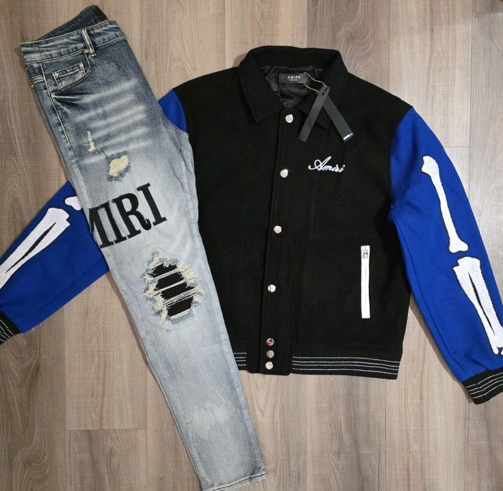 AMIRI jacket + Jeans COMBO