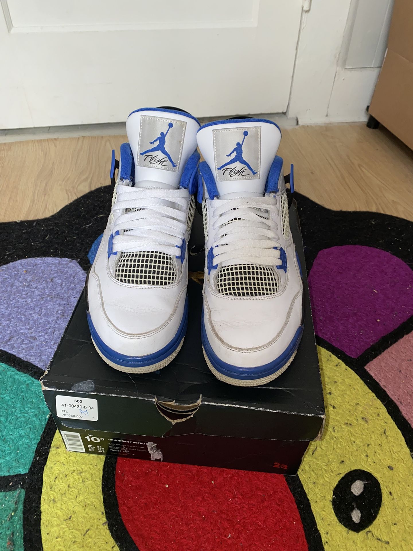 Size 11 - Jordan 4 Retro Mid Motorsports