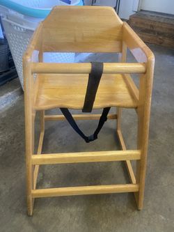 Wooden High Chair 