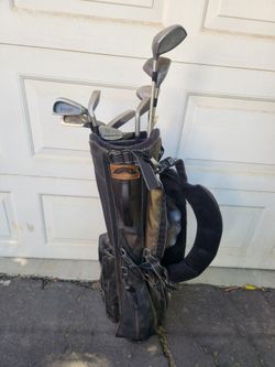 Golf Clubs with Bag, Balls, Tees, Etc.