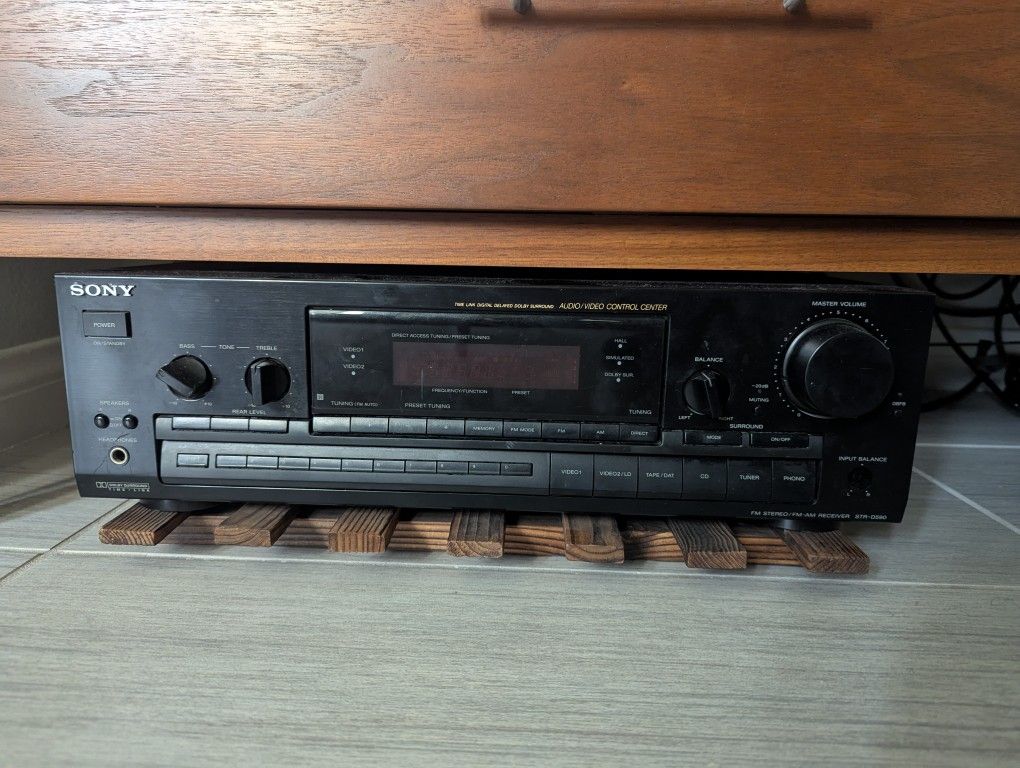 Vintage Sony STR-D590 FM Stereo FM-AM Receiver