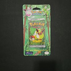Pokemon Jungle Blister Pack Sealed Flareon