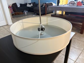 Large Round Drum Lamp Shade