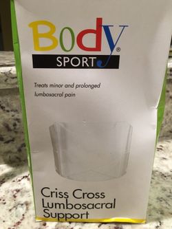 Body sport lower back support