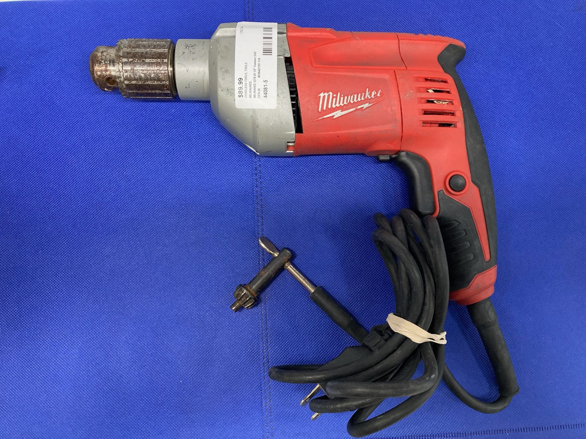 MILWAUKEE (5376-20) 8 Amp Corded 1/2" Hammer Drill Driver