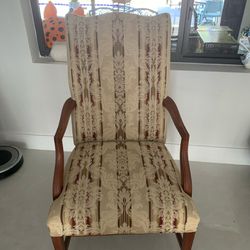 2 Vintage Wooden Chairs For Sale