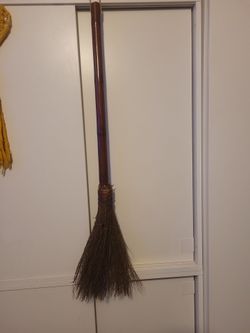 Broom for Witch Costume