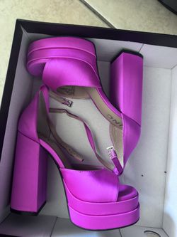 Inc Hot Pink Platform Heels 