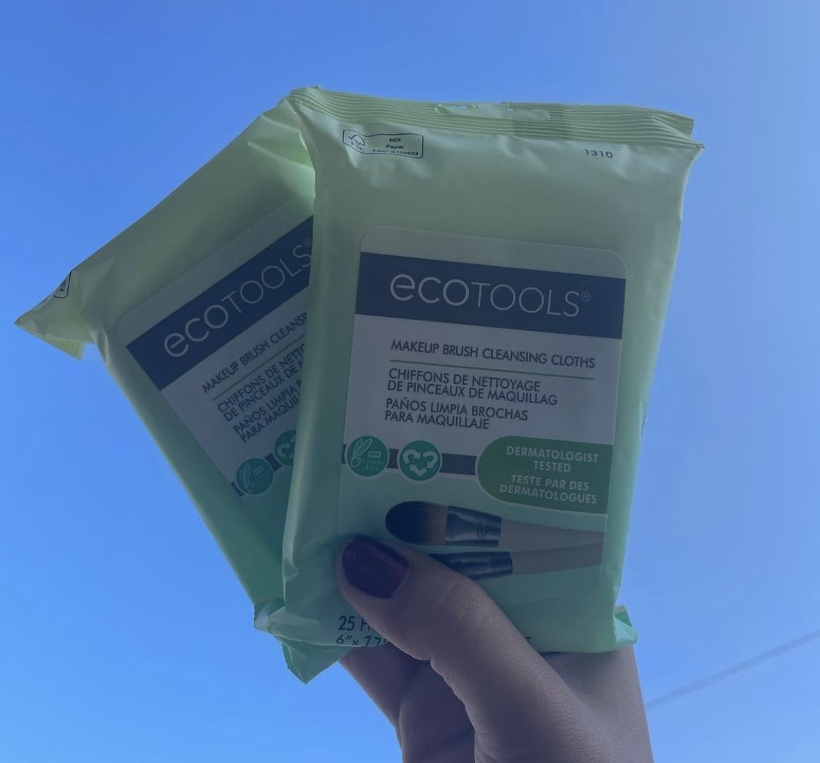Eco tools Makeup Brush Cleansing Wipes 