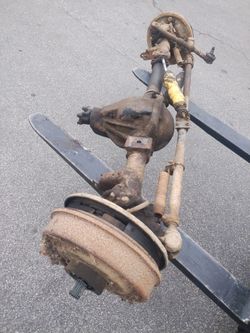 1969 k20 Dana 44 closed knuckles front axle $350