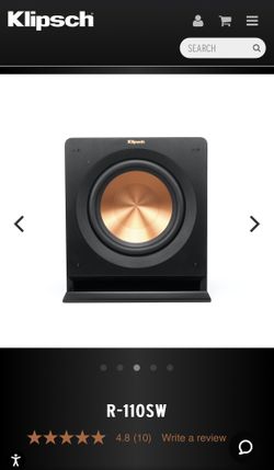 Klipsch REFERENCE R-110SW Subwoofer for Sale in Germantown, MD