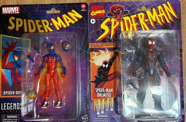 Spider man retro card series spider boy and Spiderman unlimited
