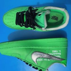 Off-White™ × Nike Air Force 1 Low "Brooklyn" Size 9