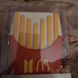 BT21 BTS LINE FRIENDS McDonald's Collab Fry Silicone Pouch