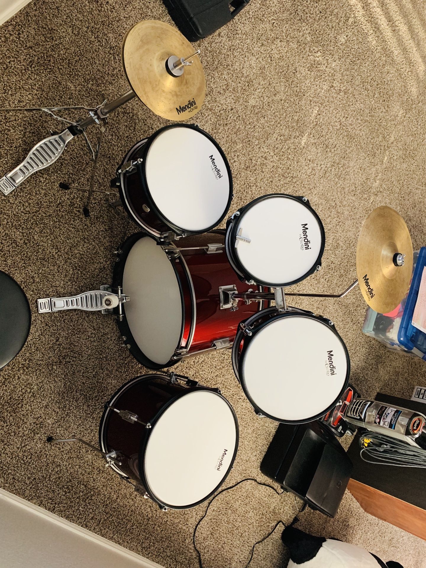Mendini junior drum kit