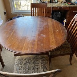 Ethan Allen Table And Chairs 