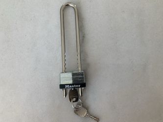 MASTER PADLOCK with Adjustable Shackle, NEW