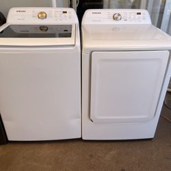 Samsung Washer And Samsung Dryer 