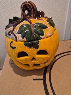 Ceramic Jack O Lantern 