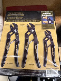 Set of 3 CRAFTSMAN ROBO GRIP tools