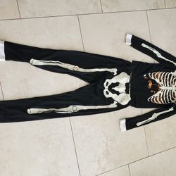 Boys  Glow In The Dark Skeleton Pajamas Size 14-16 