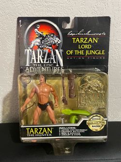 Vintage 90s Tarzan-Lord of The Jungle Action Figure