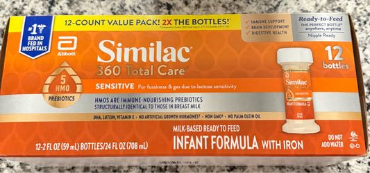 Infant Formula Similac 360 12 bottle