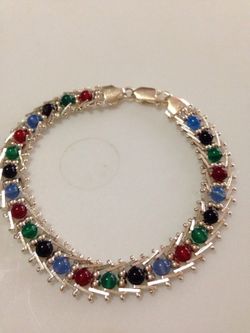 Gemstone bracelet