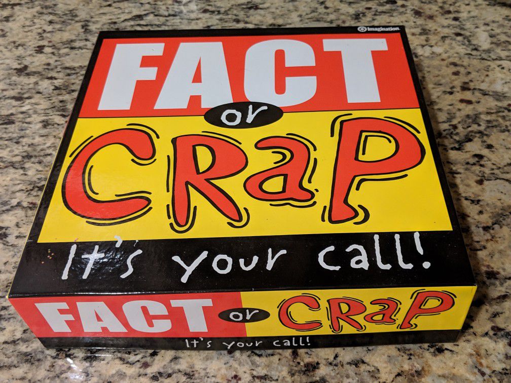 Fact or Crap board game