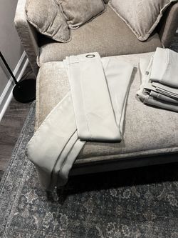 4-panel Set Of Beige Room Darkening Curtains 