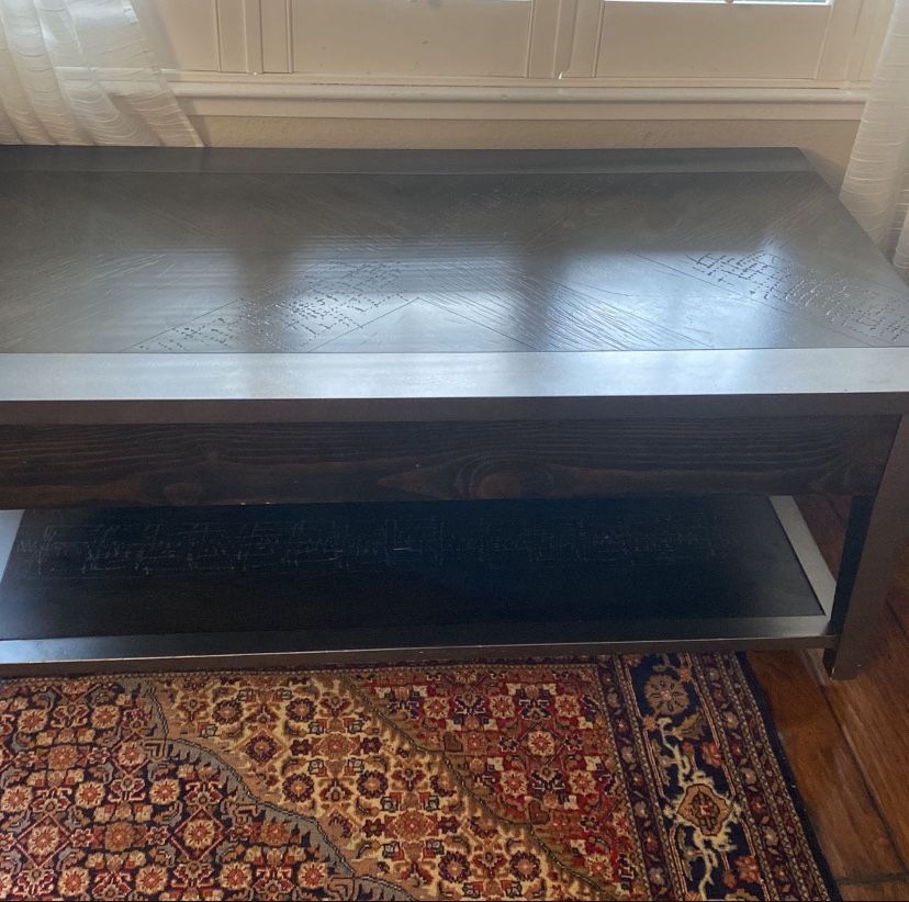 Big Brown Coffee Table