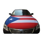 Puerto Rico Flag car hood cover