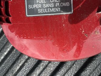 Infiniti G37 Coupe Gas Cap