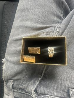 Gold Earrings Only 