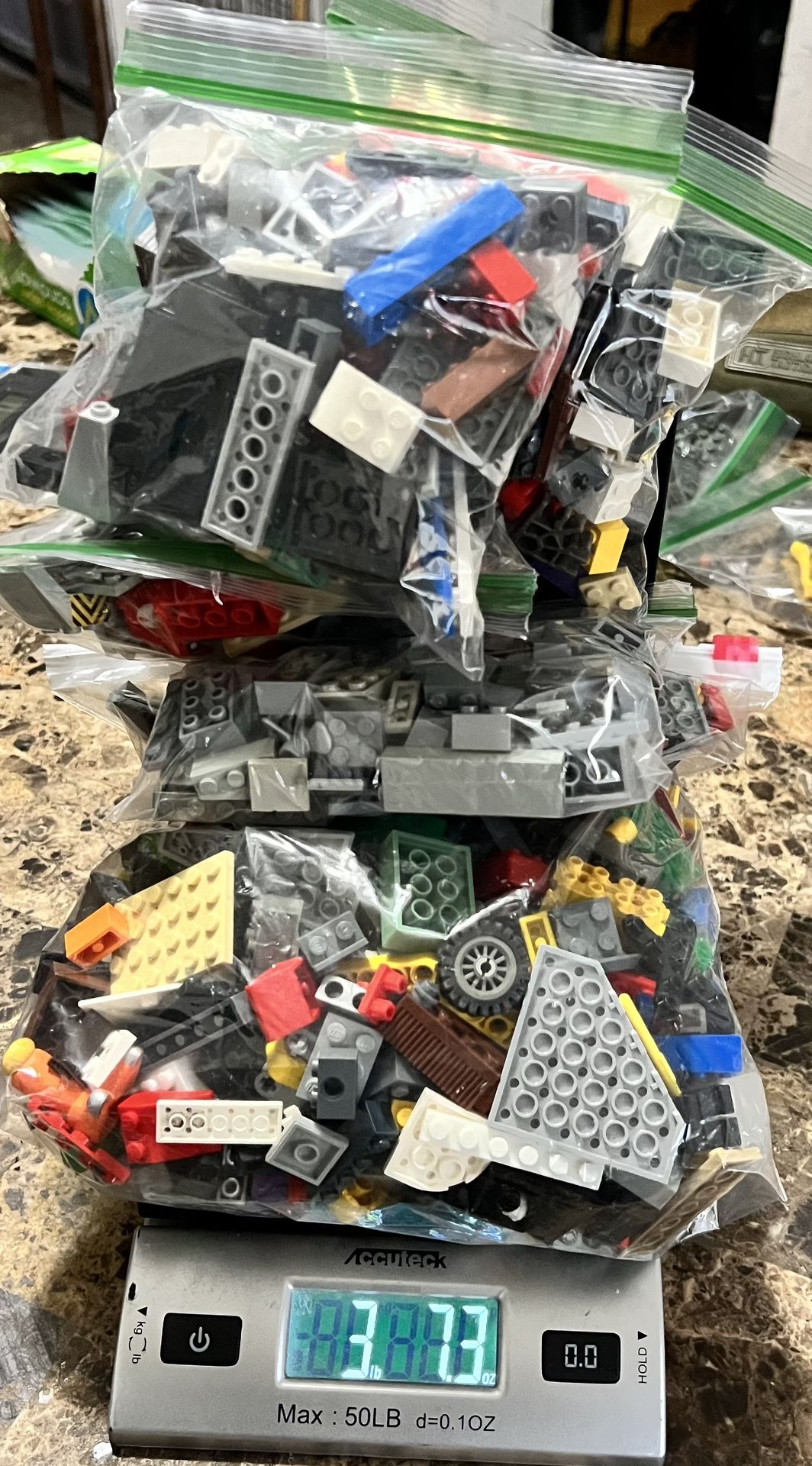 Legos Mixed Bags 3.7 Lbs 