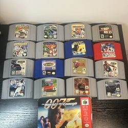N64 Video Games 
