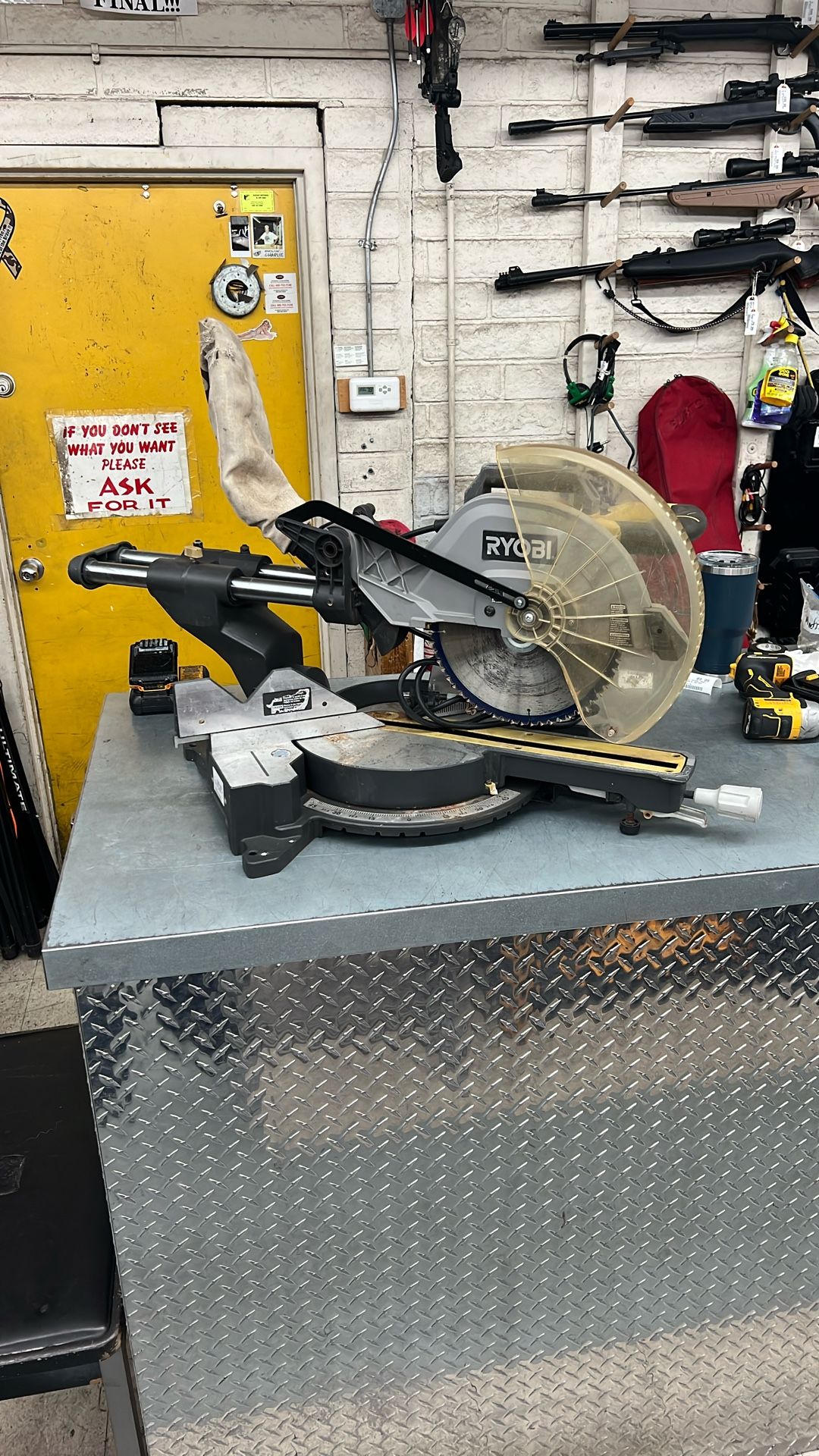 Ryobi TSS120L 12” Sliding Compound Miter Saw